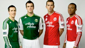 Portland's new home and away kit
