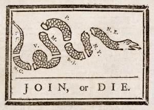 Join, or Die.