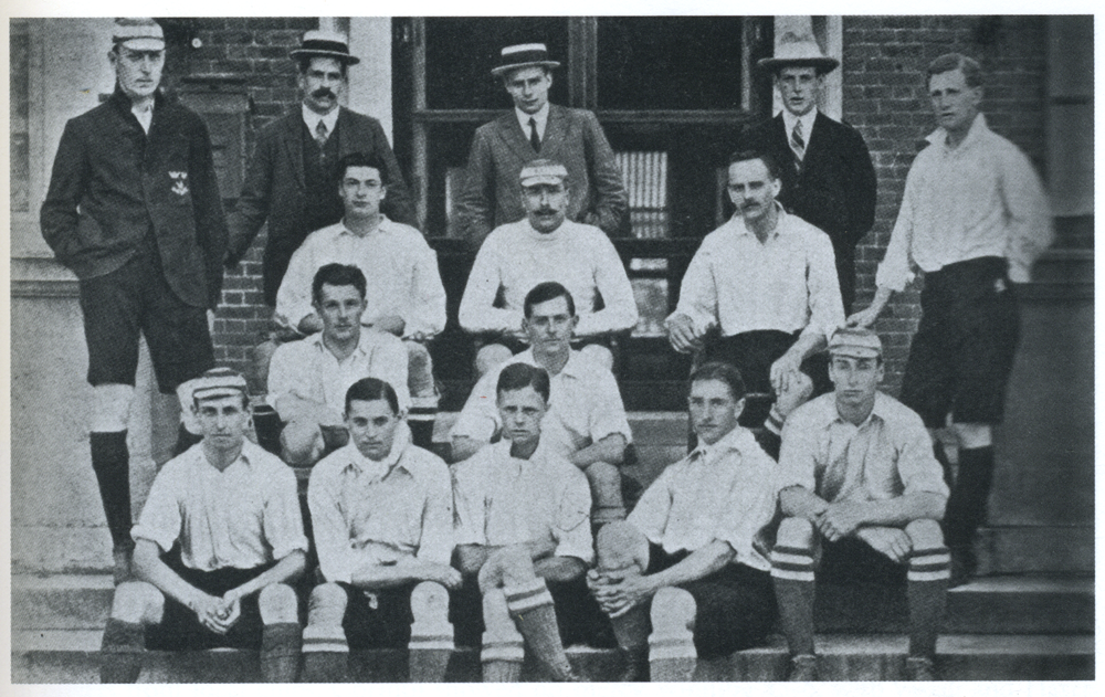 The Corinthian FC team that toured North America in 1906