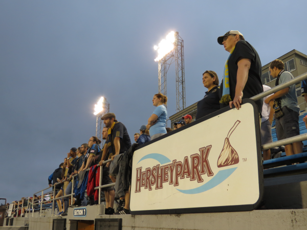 Union fans made the trip