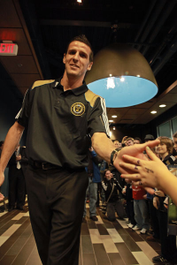 Back where he belongs