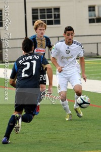 Leo Fernandes in action against the Union in 2012 match.