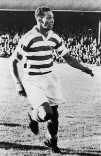 Gil Heron in action for Celtic