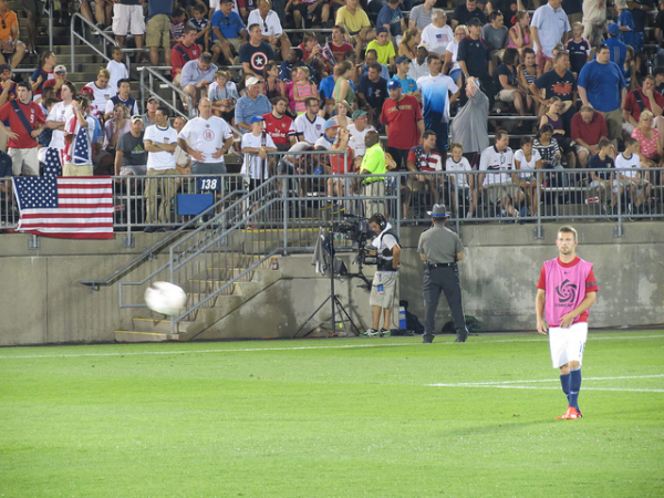 Jack with USMNT - Barb