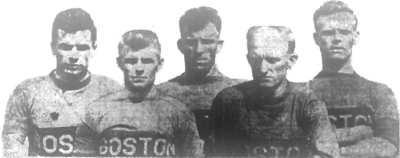 Boston Wonder Workers stars including J.Ballantyne, McNab, McArthur, T.Fleming, McMilan