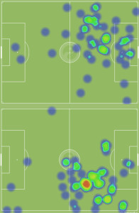 Edu (top) played a more conservative role, allowing Williams to be aggressive without getting punished for it.