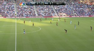 Union early defensive shape