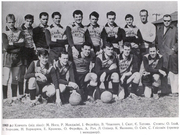 1963 Ukrainian Nationals. Photo courtesy of www.tryzub.org.