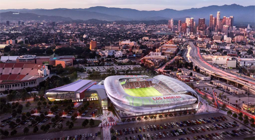 proposed LAFC stadium