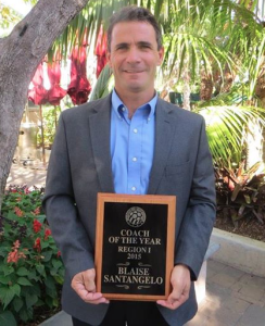 West Chester United Predators head coach Blaise Santangelo, USASA Region I Coach of the Year.