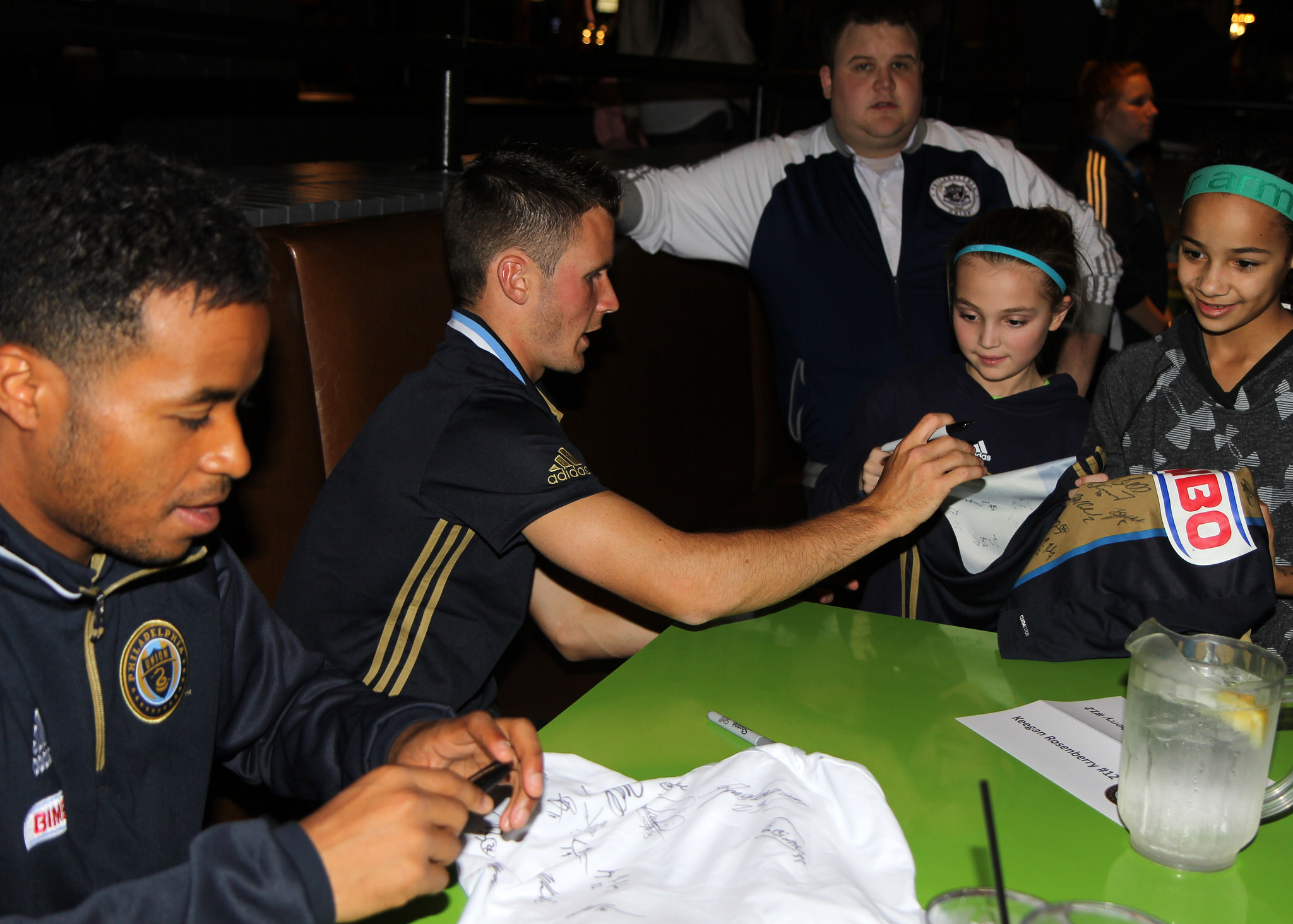 Roland Alberg and Keegan Rosenberry